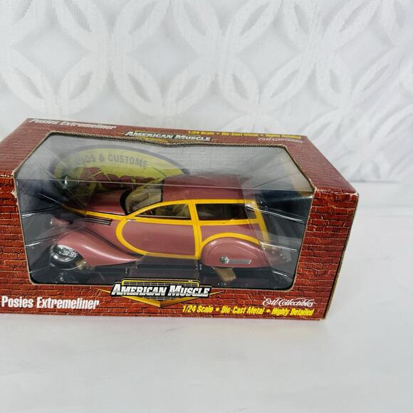 ERTL American Muscle Posies Extremeliner 1/24 Scale Diecast Hot Rods - Picture 1 of 5